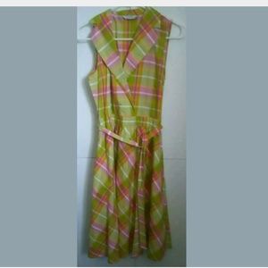 PURE ALFRED SUNG Womens 100% Cotton Dress Size 6